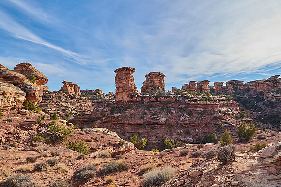 Canyonlands National park the Needles entrance